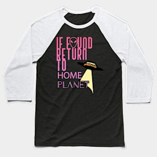 Genesis Streetwear- Return Home Pink Ombre Baseball T-Shirt